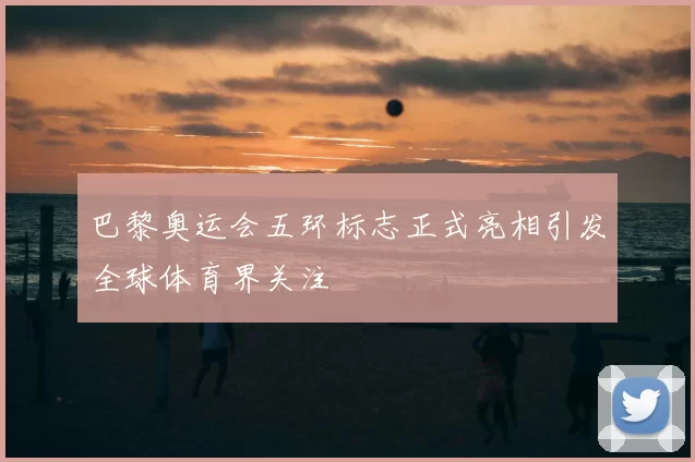 巴黎奥运会五环标志正式亮相引发全球体育界关注